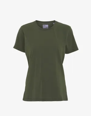 Women Light Organic Tee - Seaweed Green
