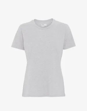 Women Light Organic Tee - Snow Melange