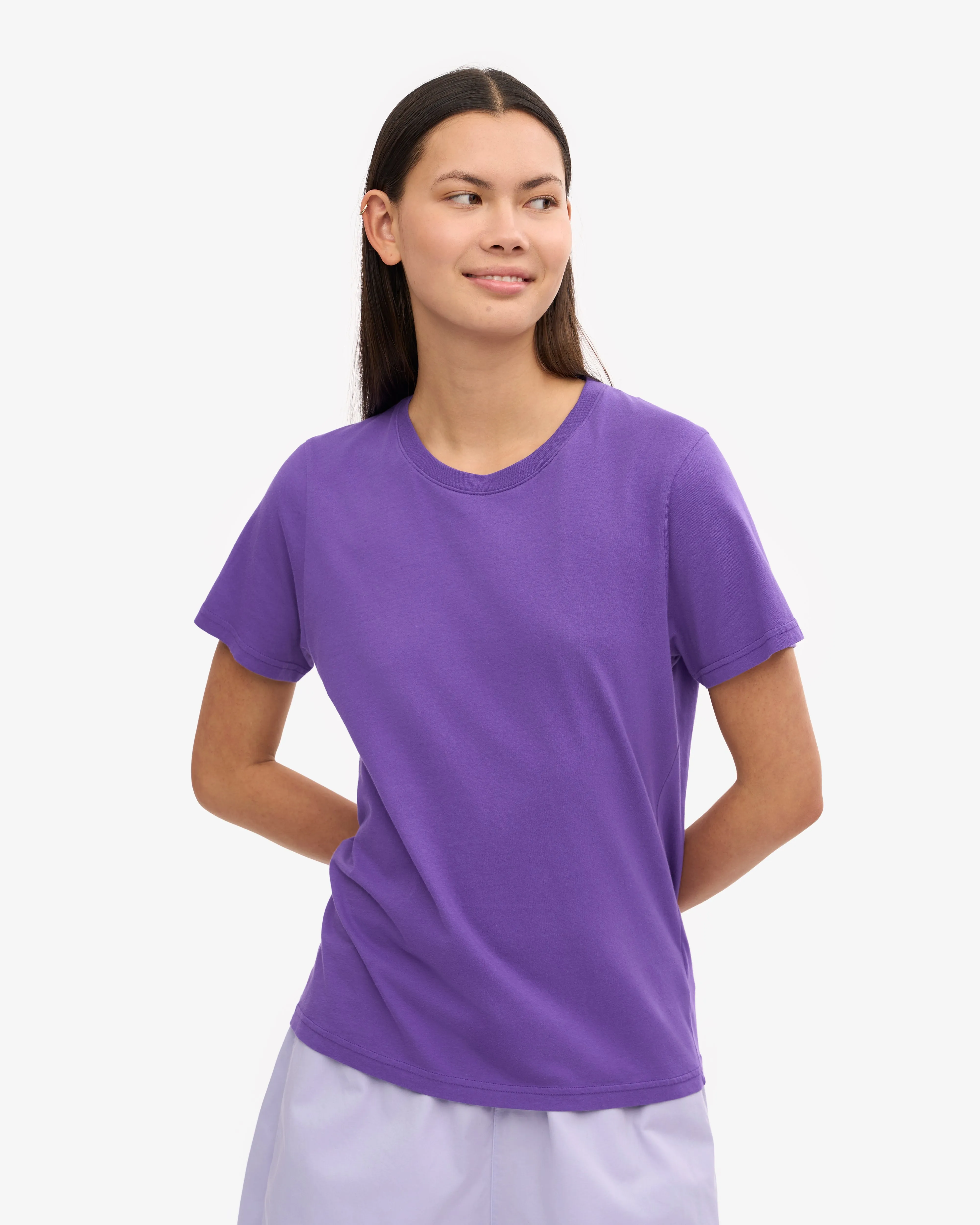 Women Light Organic Tee - Ultra Violet