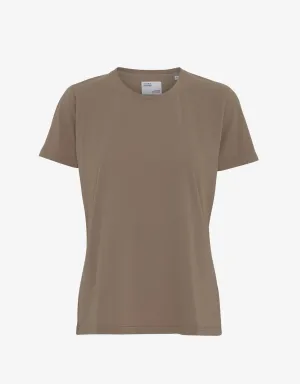 Women Light Organic Tee - Warm Taupe