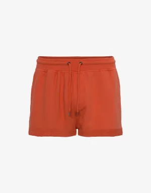 Women Organic Sweatshorts - Dark Amber