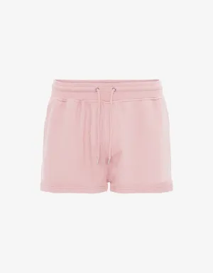 Women Organic Sweatshorts - Faded Pink