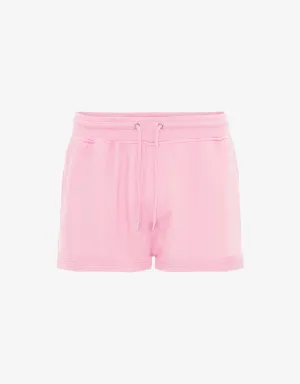 Women Organic Sweatshorts - Flamingo Pink