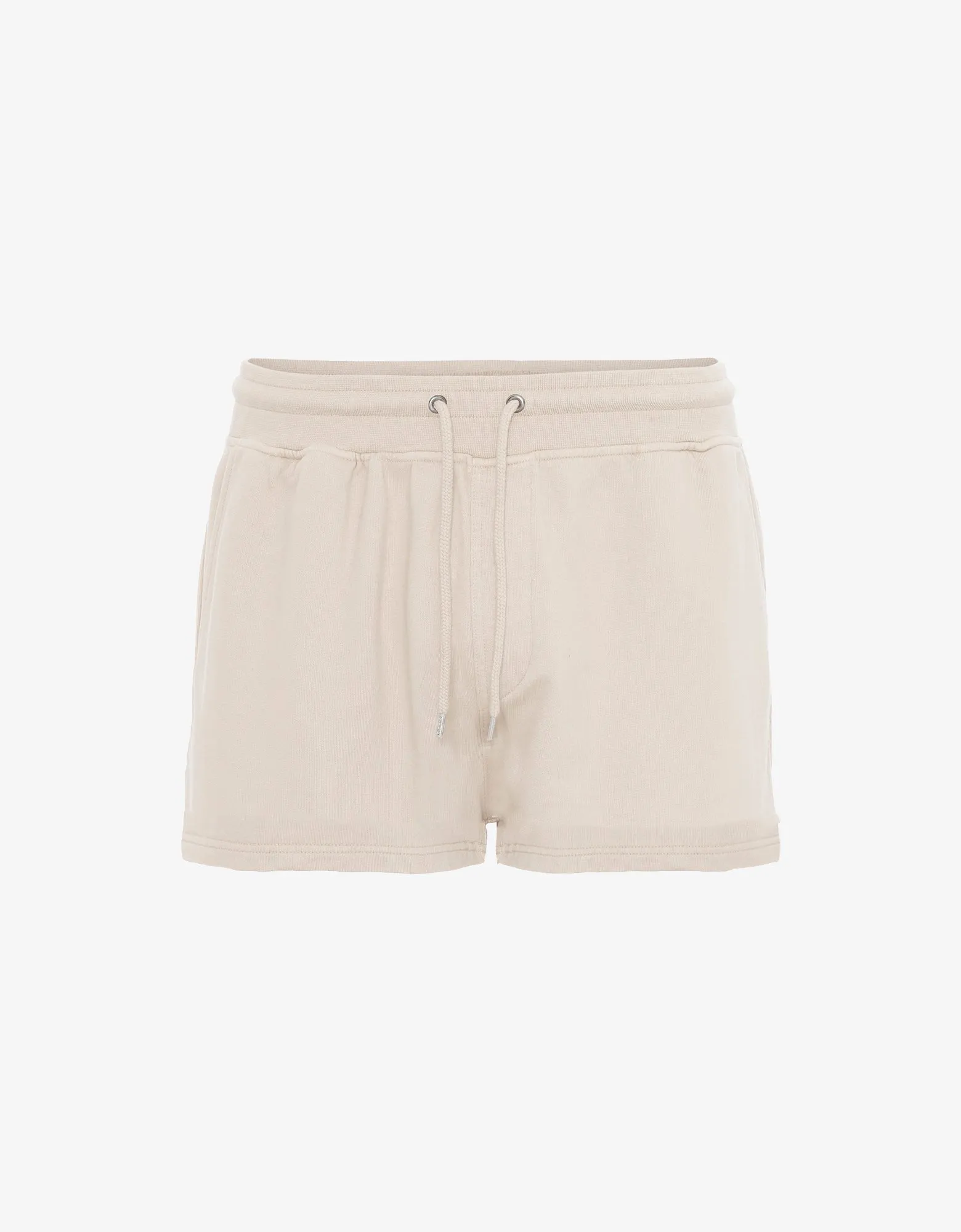 Women Organic Sweatshorts - Ivory White