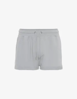 Women Organic Sweatshorts - Limestone Grey