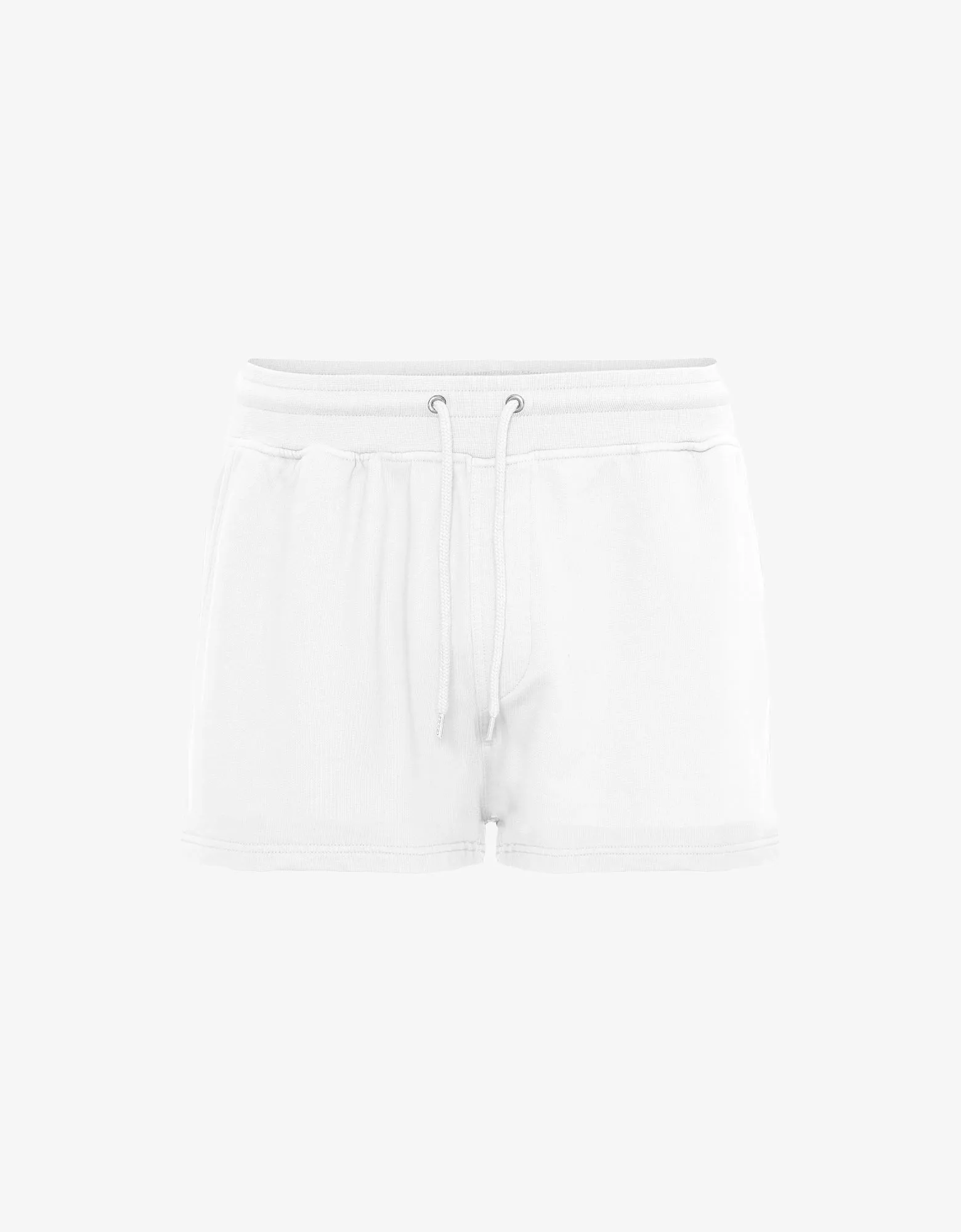 Women Organic Sweatshorts - Optical White