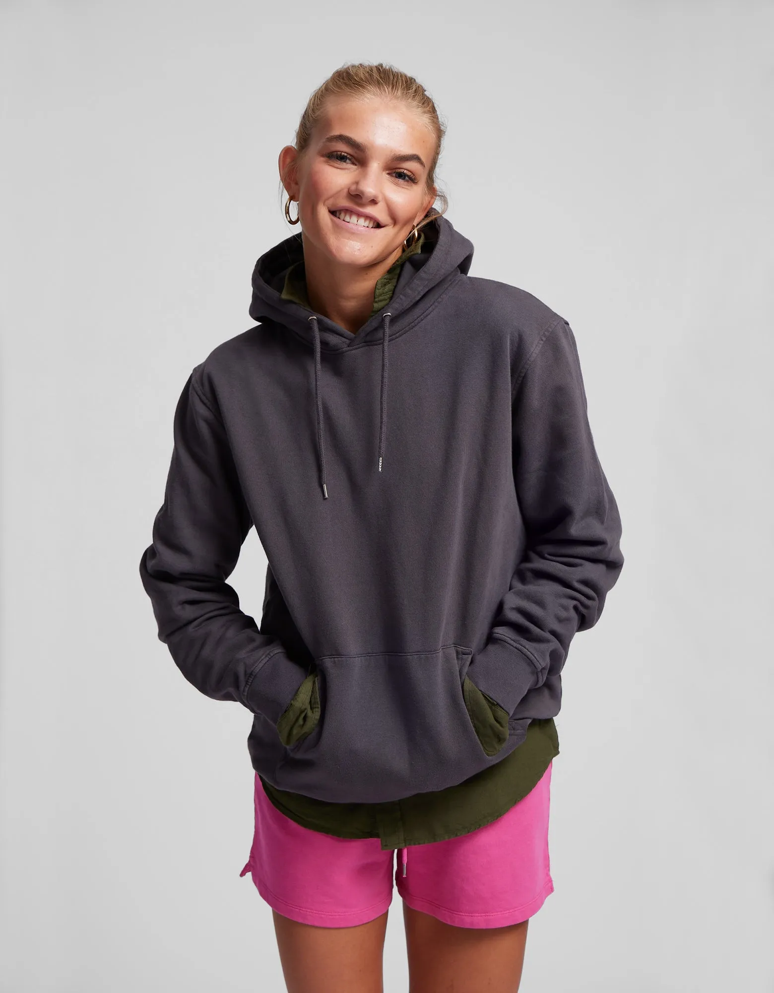 Women Organic Sweatshorts - Purple Haze