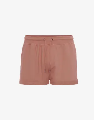Women Organic Sweatshorts - Rosewood Mist