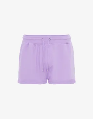 Women Organic Sweatshorts - Soft Lavender