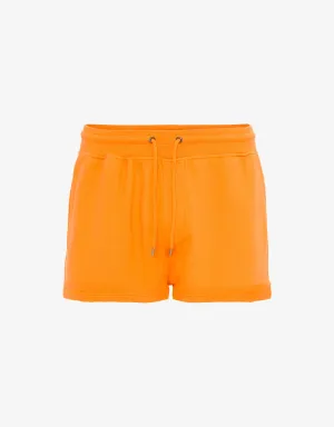 Women Organic Sweatshorts - Sunny Orange