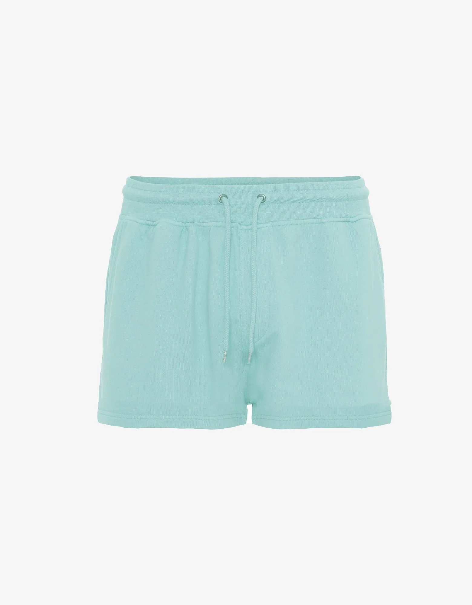 Women Organic Sweatshorts - Teal Blue