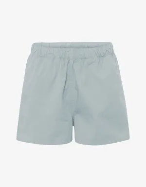 Women Organic Twill Shorts - Cloudy Grey