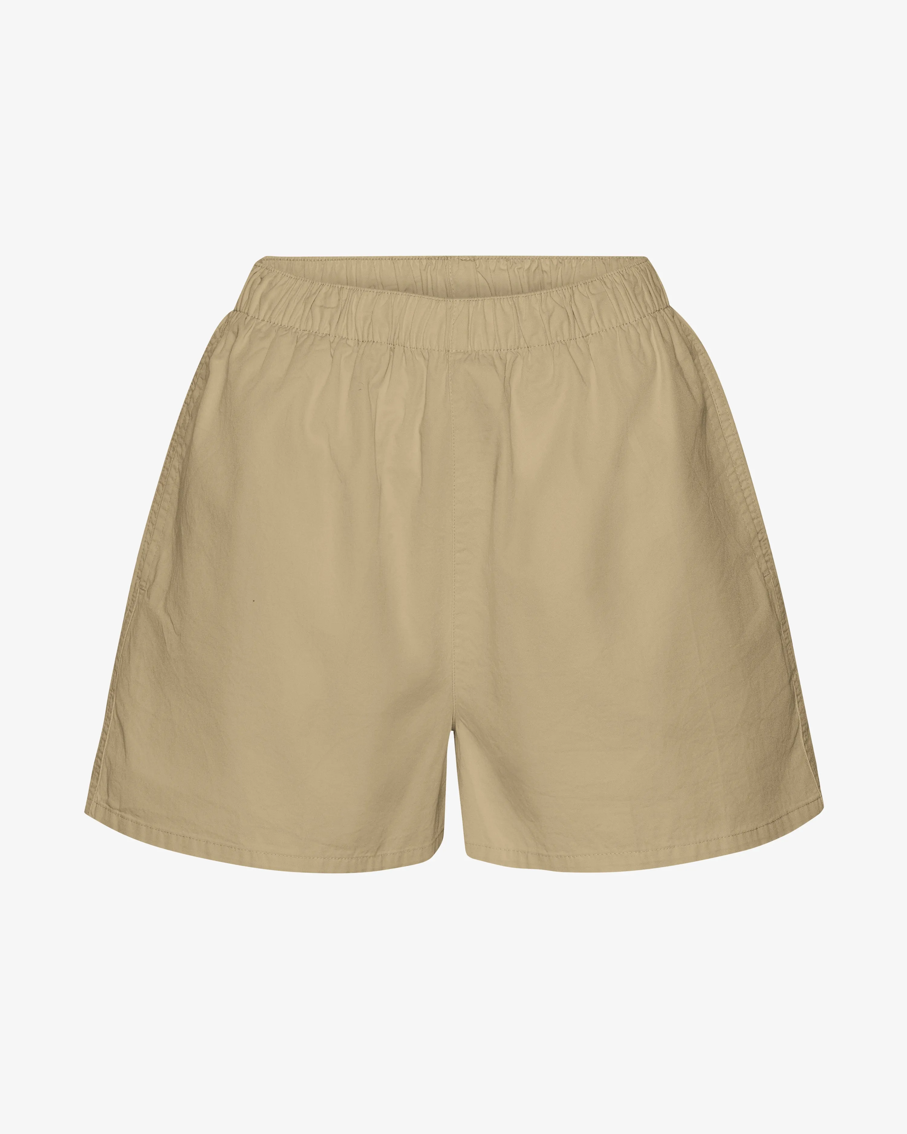 Women Organic Twill Shorts - Desert Khaki