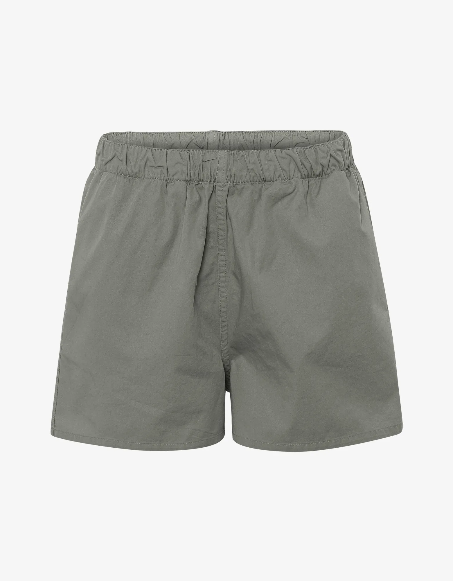 Women Organic Twill Shorts - Dusty Olive