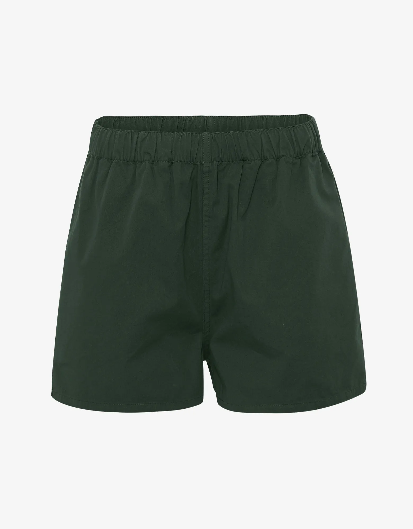 Women Organic Twill Shorts - Hunter Green