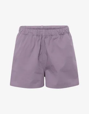 Women Organic Twill Shorts - Purple Haze