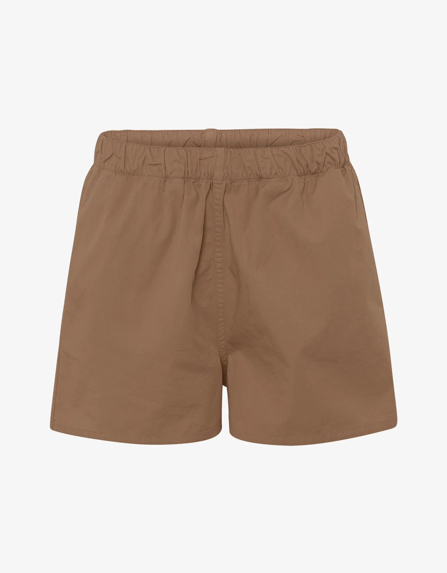 Women Organic Twill Shorts - Sahara Camel