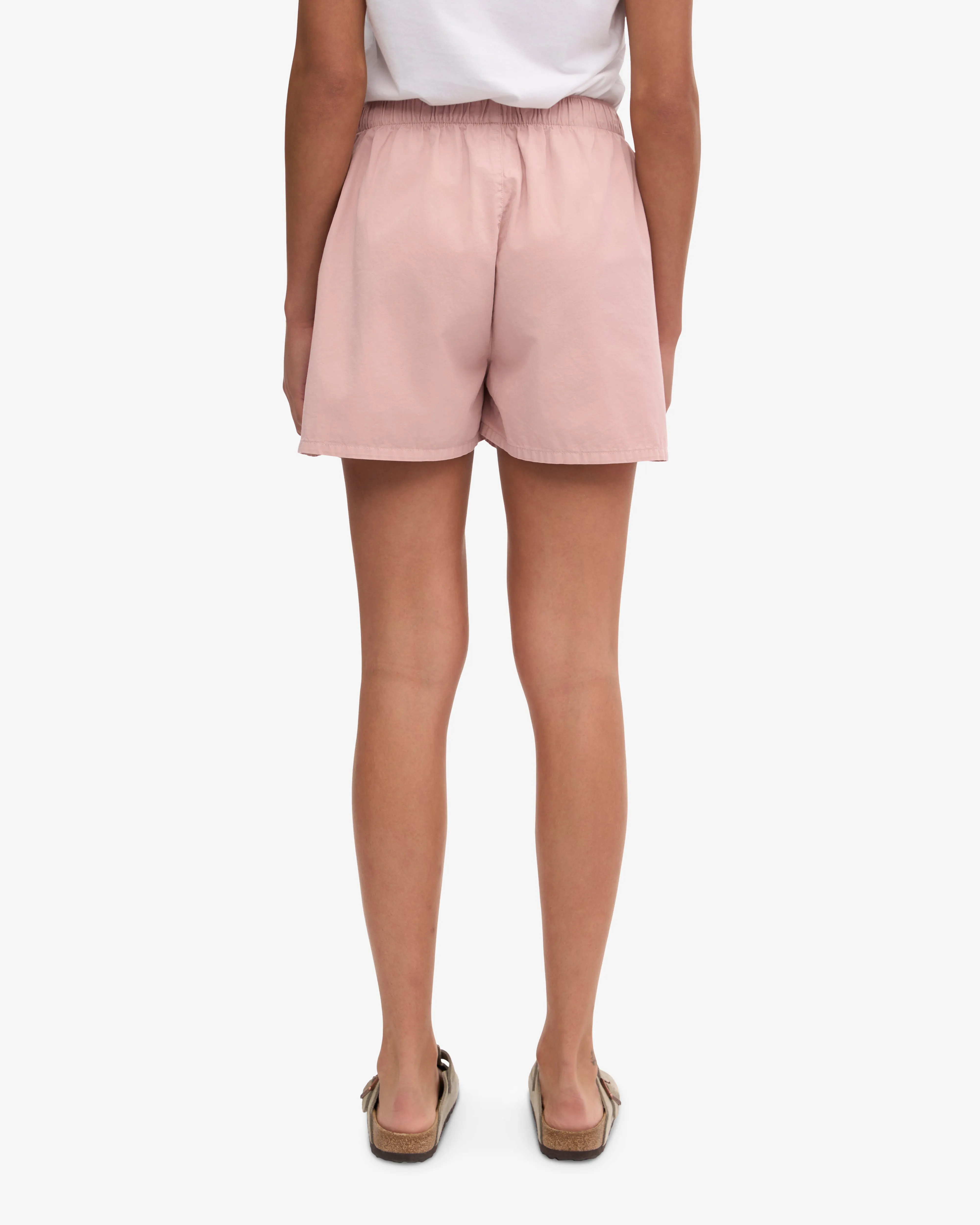 Women Organic Twill Shorts - Seaside Blue