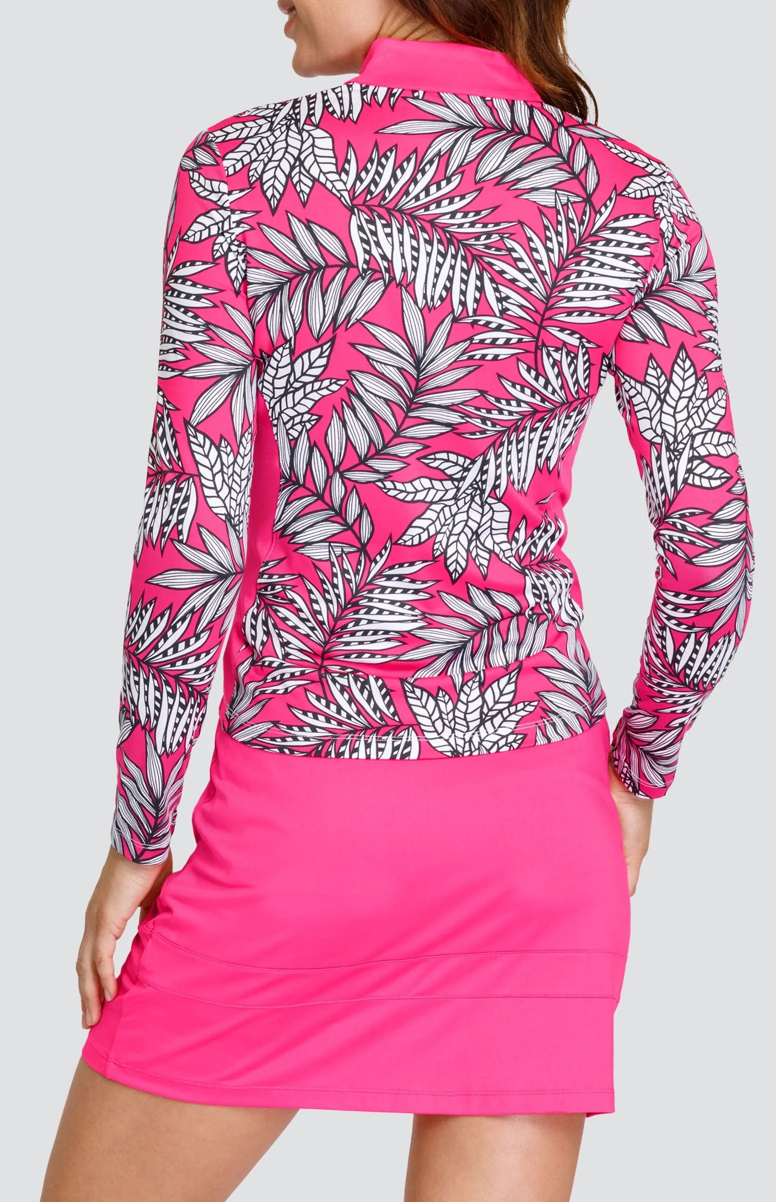Women Tail Activewear Benton Top - Cascading Ferns