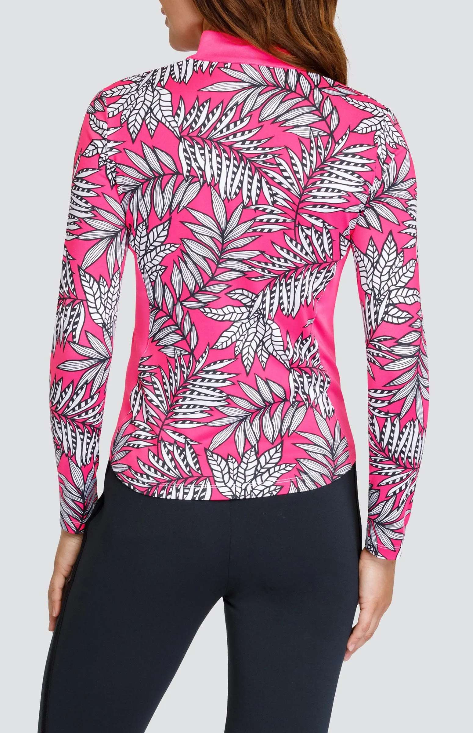 Women Tail Activewear Benton Top - Cascading Ferns