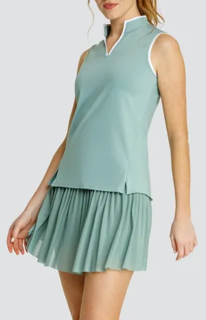 Women Tail Activewear Coquette Top - Sage