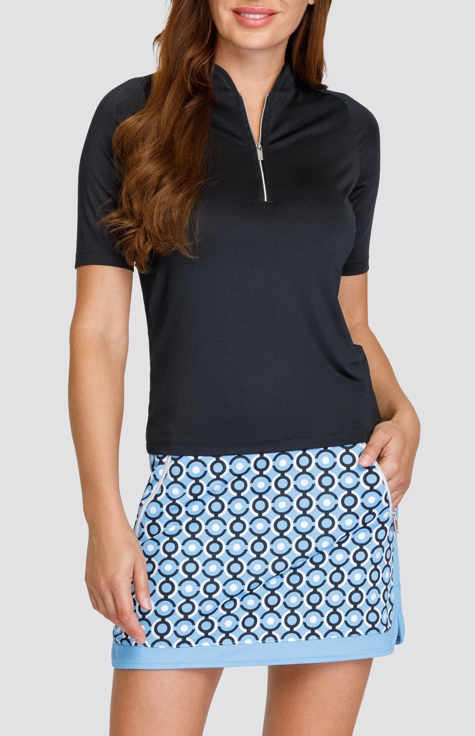 Women Tail Activewear Elaura Top - Onyx Black
