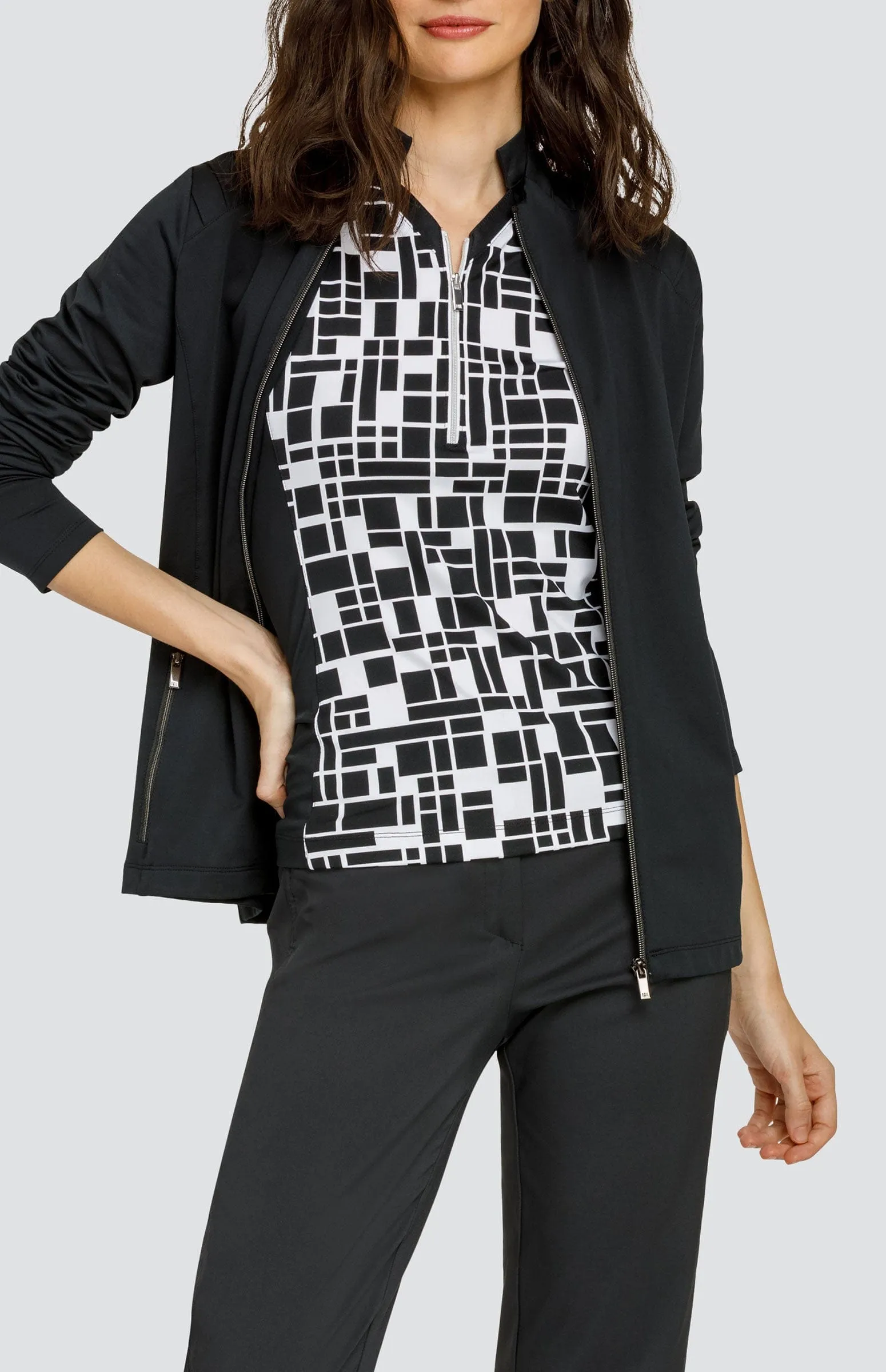 Women Tail Activewear Florentina Top - Tetra Geo