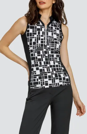 Women Tail Activewear Florentina Top - Tetra Geo