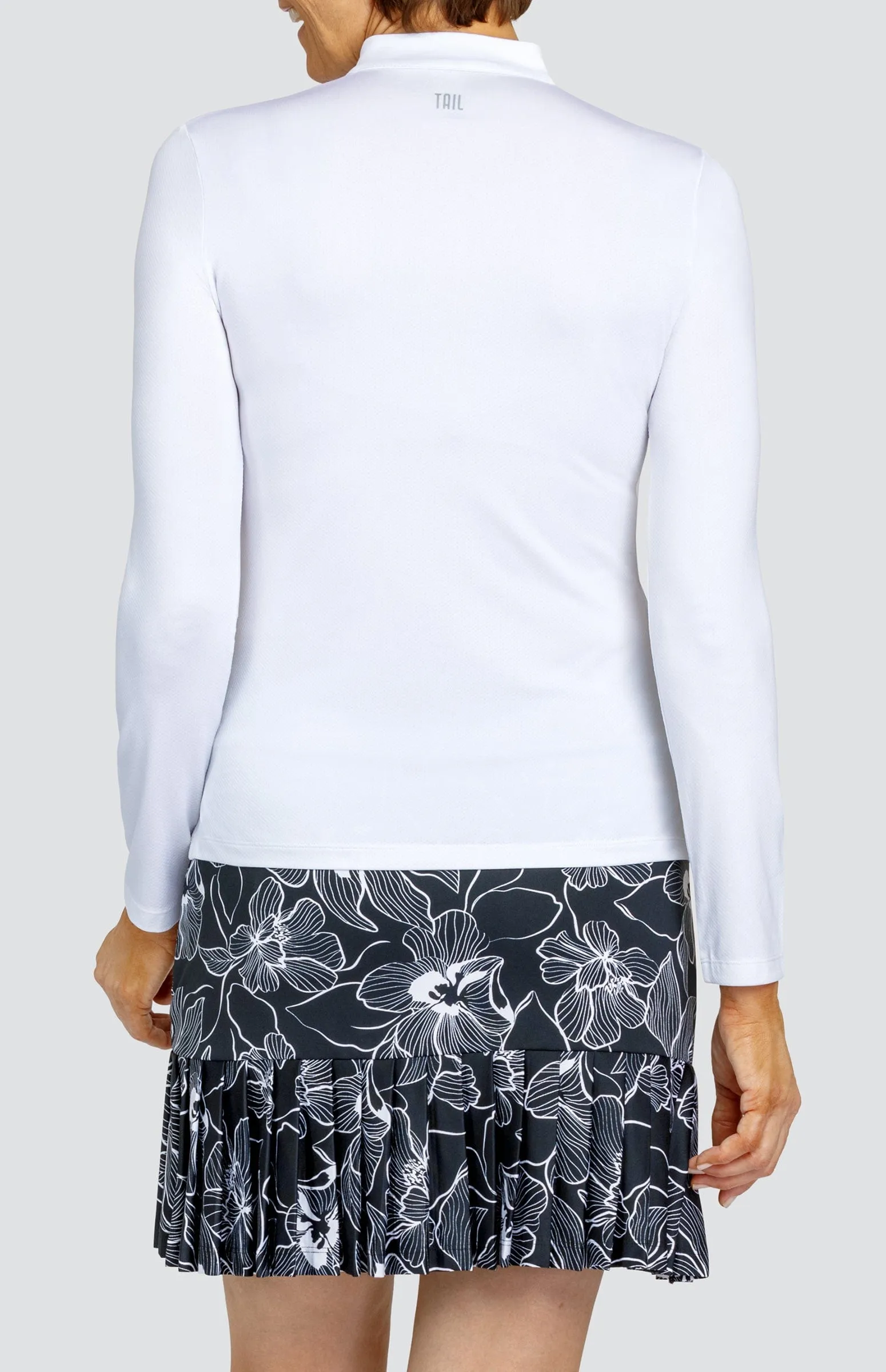 Women Tail Activewear Giralia Top - Chalk White