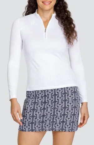 Women Tail Activewear Giralia Top - Chalk White