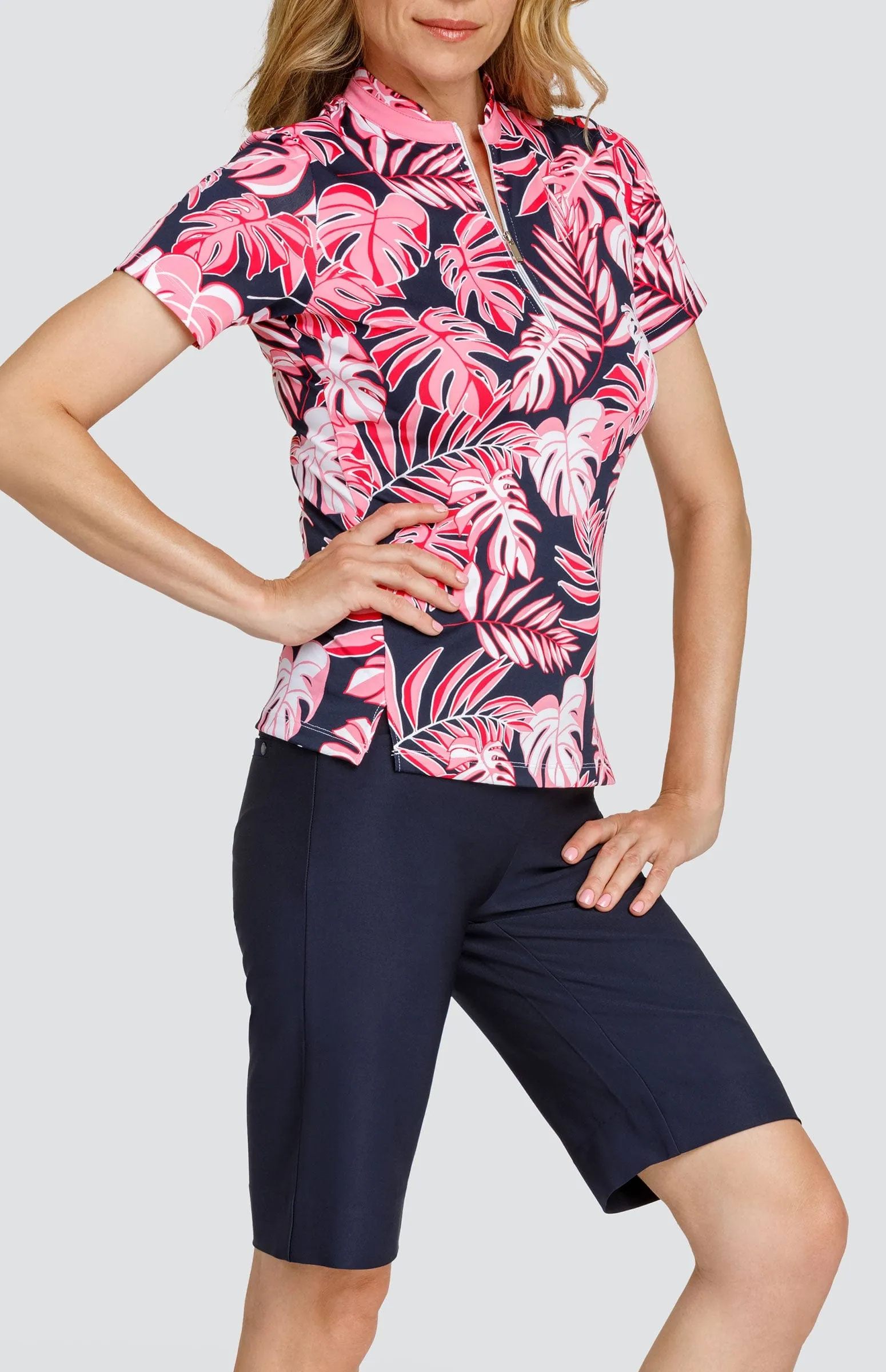 Women Tail Activewear Jo Top - Stellar Foliage
