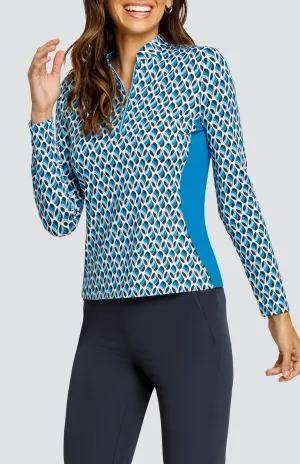 Women Tail Activewear Laken Top - Cascading Petals
