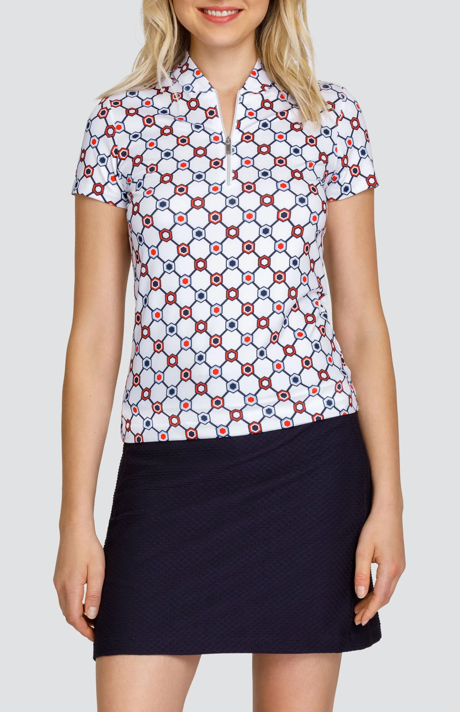 Women Tail Activewear Rosalia Top - Divine Geo