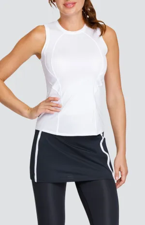 Women Tail Activewear Sarita Tank - Chalk White