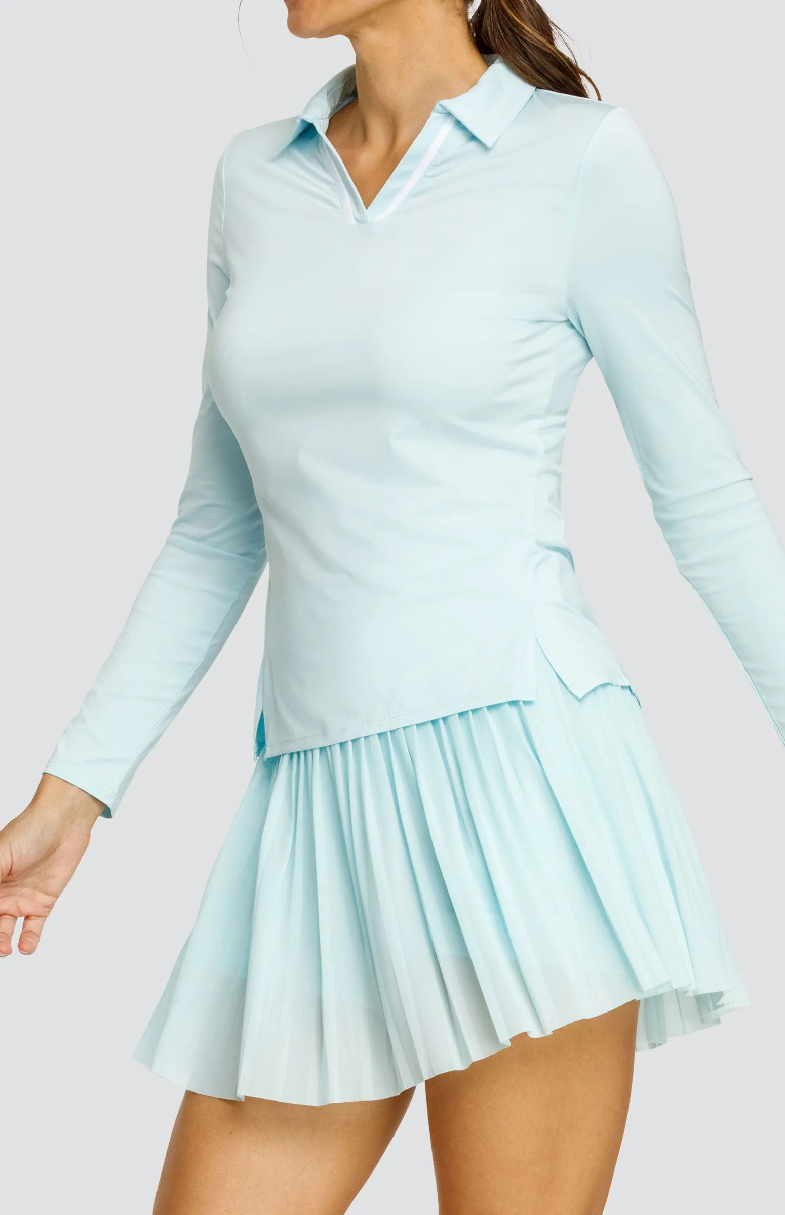 Women Tail Activewear Saturday Top - Blue Glow