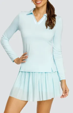 Women Tail Activewear Saturday Top - Blue Glow