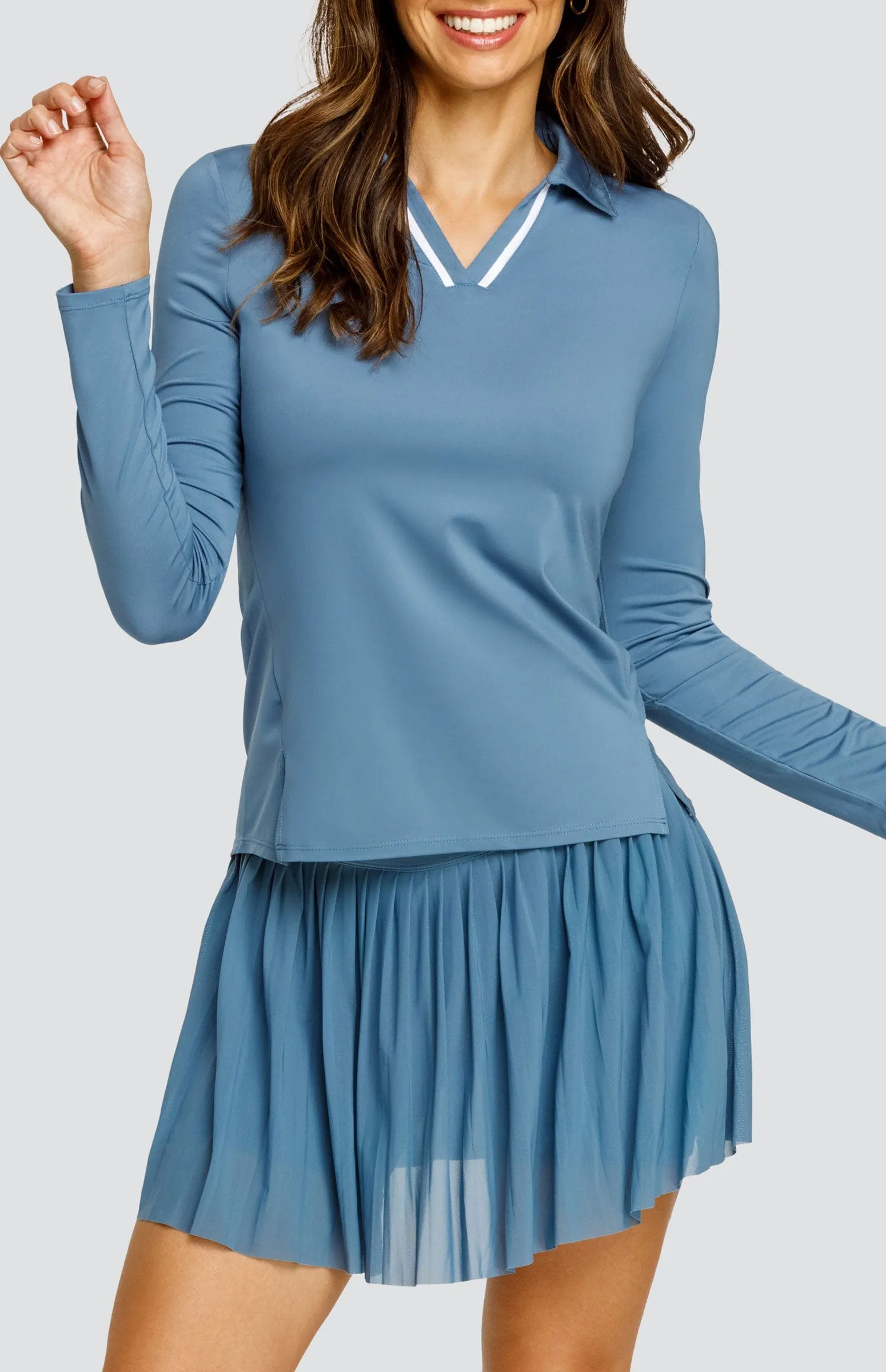Women Tail Activewear Saturday Top - Copen Blue