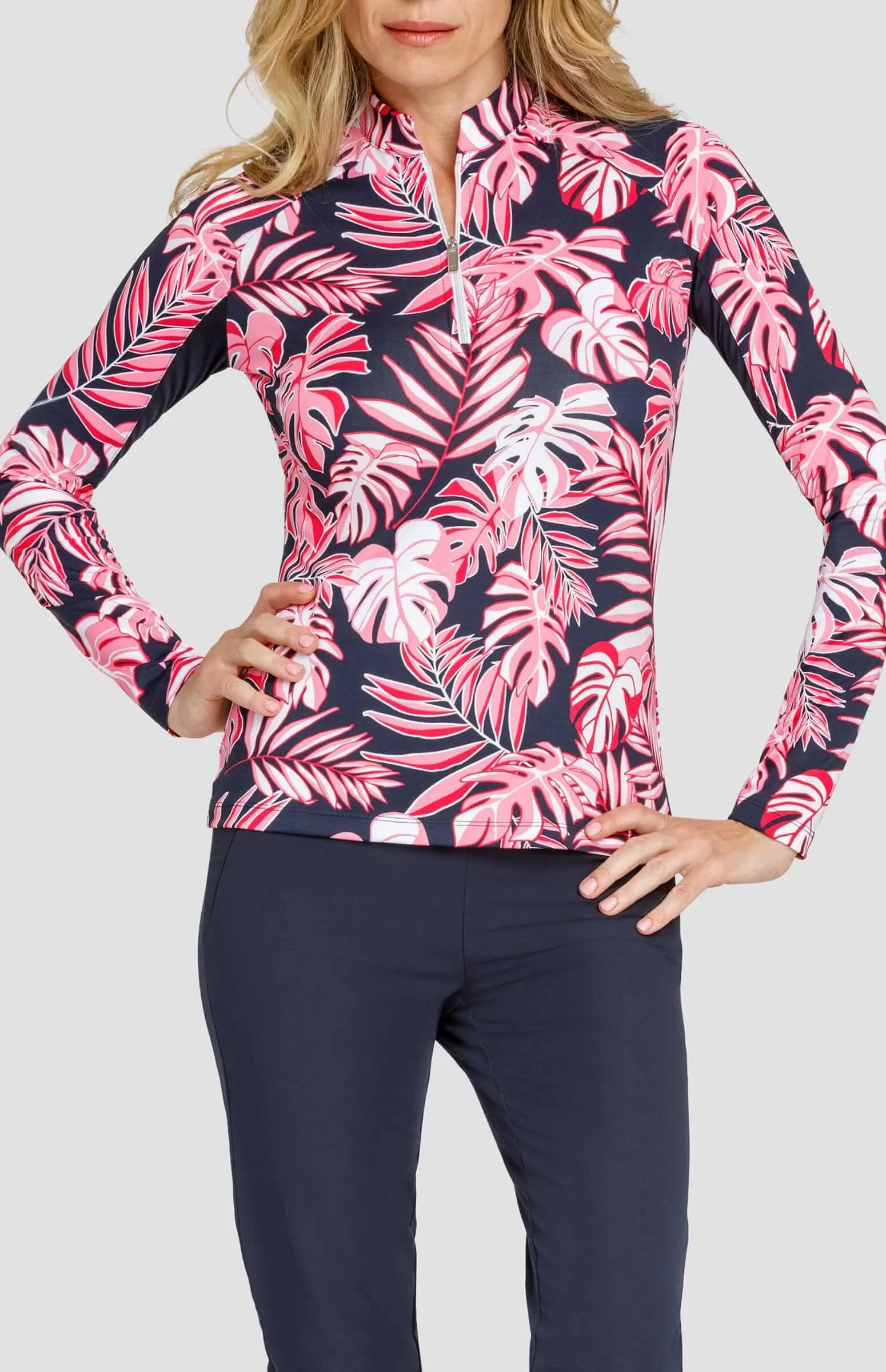 Women Tail Activewear Shalia Top - Stellar Foliage