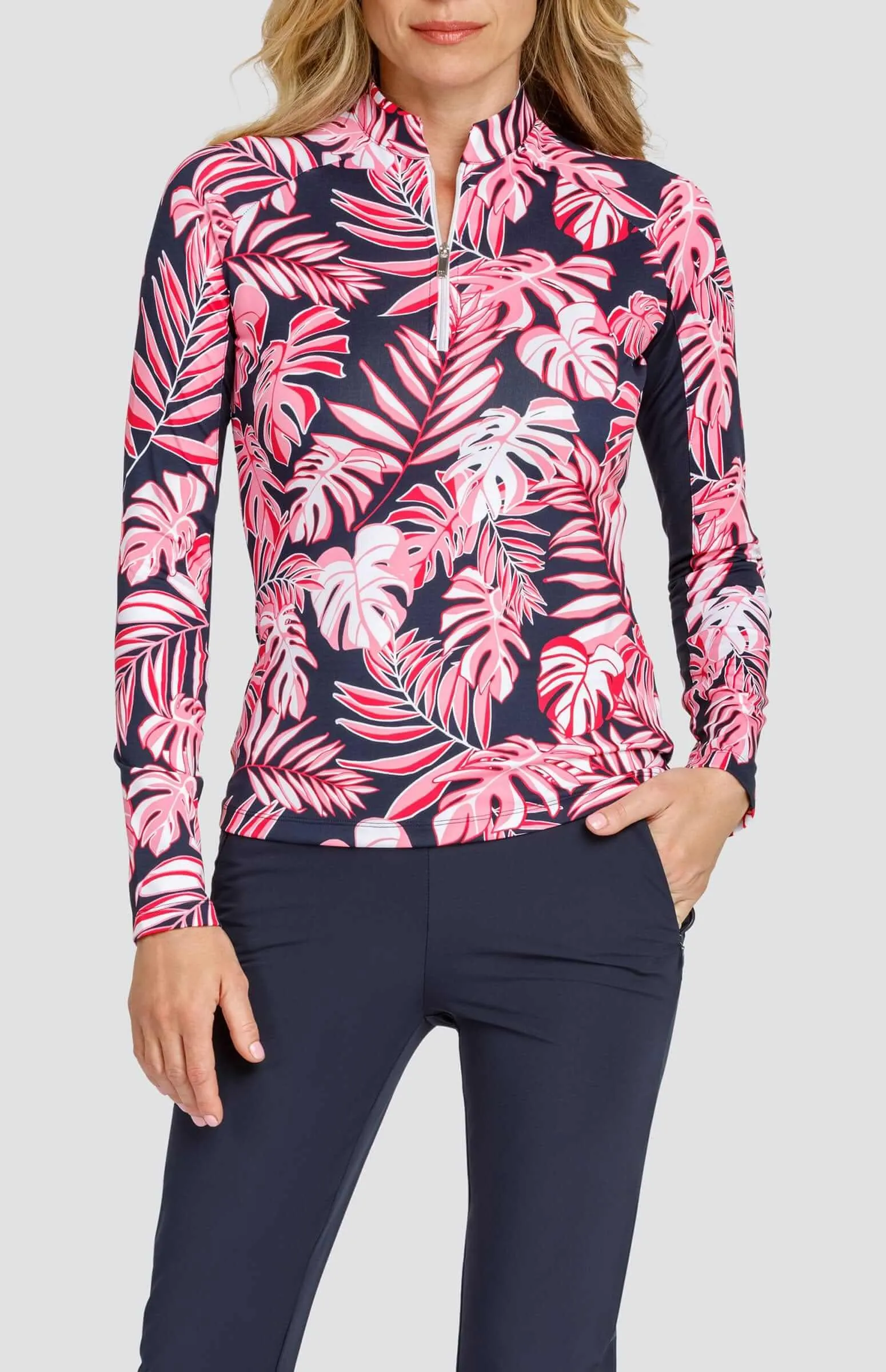 Women Tail Activewear Shalia Top - Stellar Foliage