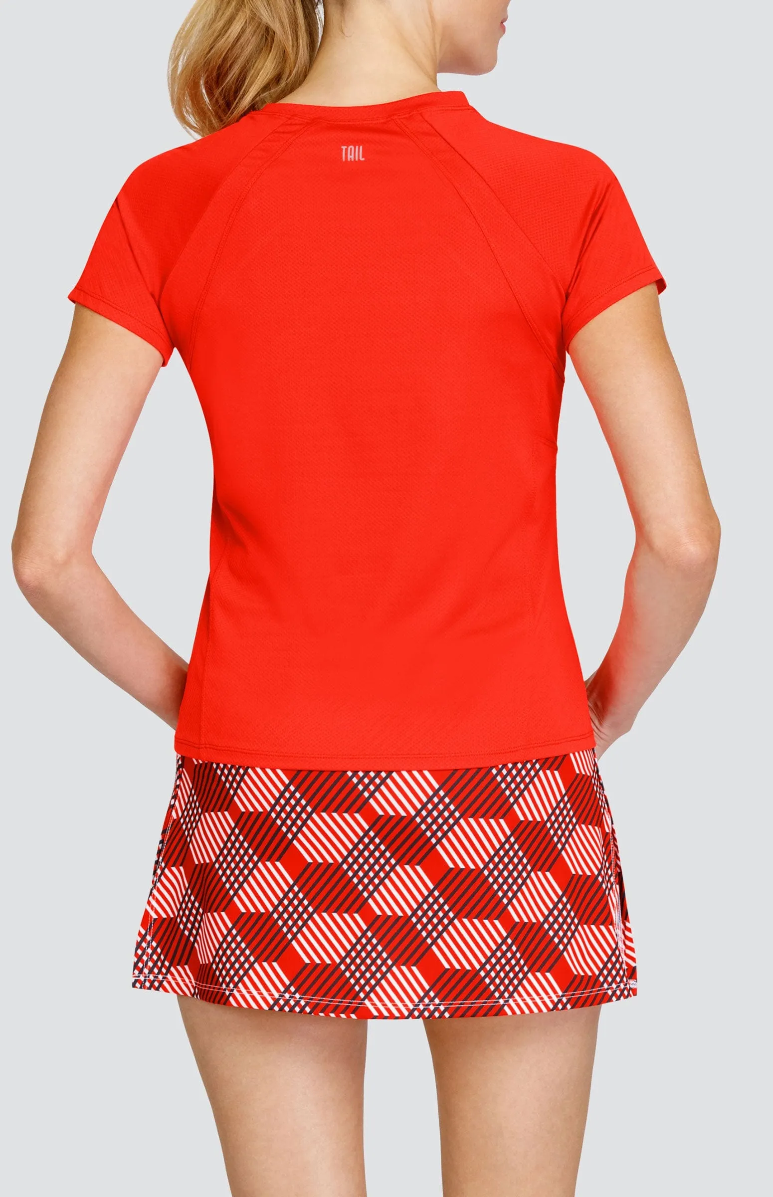 Women Tail Activewear Toledo Top - Paprika Red