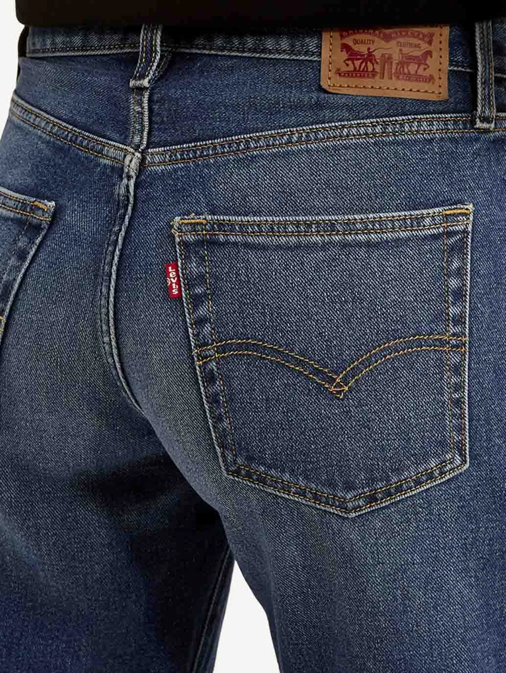 Women's 94 Blue Baggy Fit Mid Rise Jeans LEVI'S