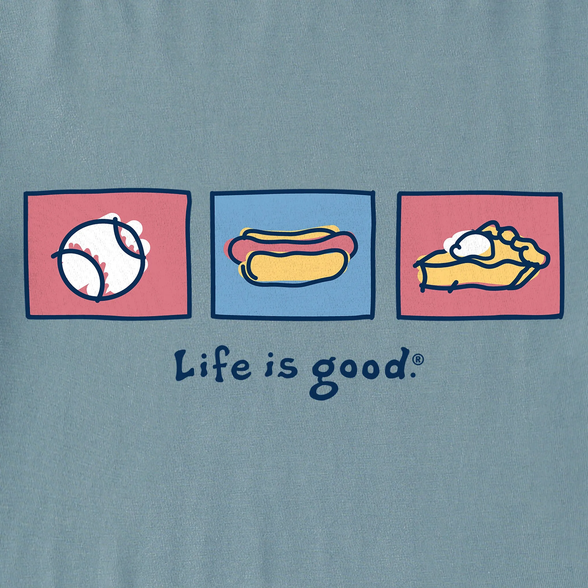 Women's All American Short Sleeve Crusher Tee Life is Good