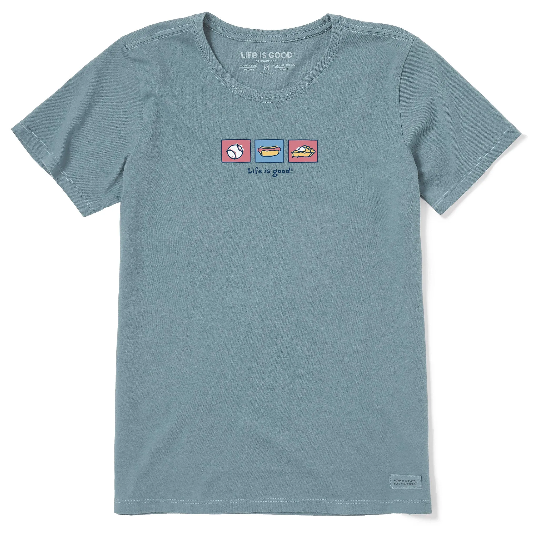 Women's All American Short Sleeve Crusher Tee Life is Good