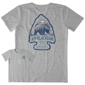 Women's Appalachian Trail Bear Short Sleeve Tee Life is Good