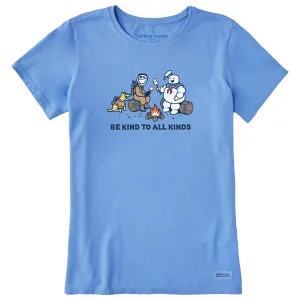 Women's Be Kind to All Kinds Buster Jake Short Sleeve Tee Life is Good