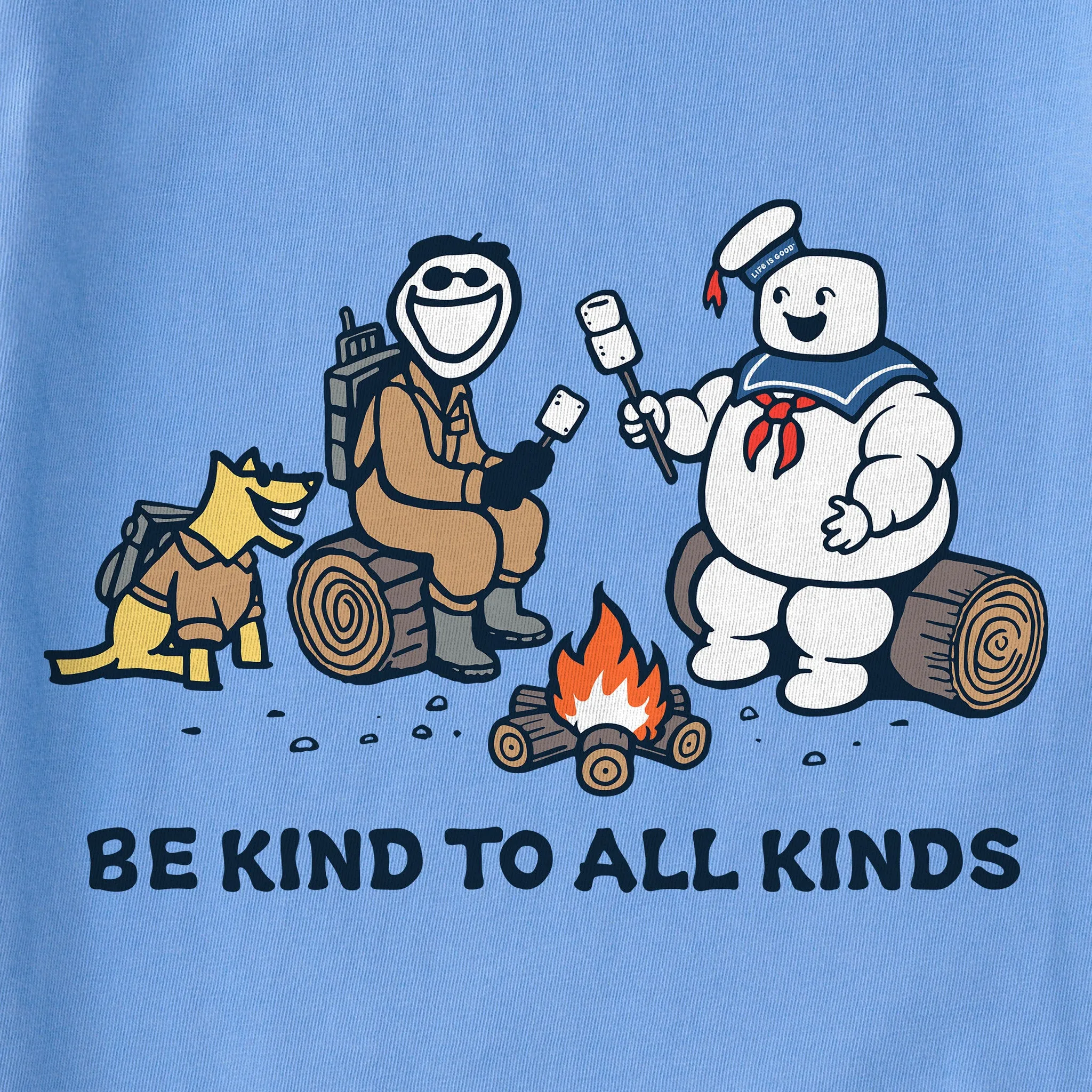 Women's Be Kind to All Kinds Buster Jake Short Sleeve Tee Life is Good