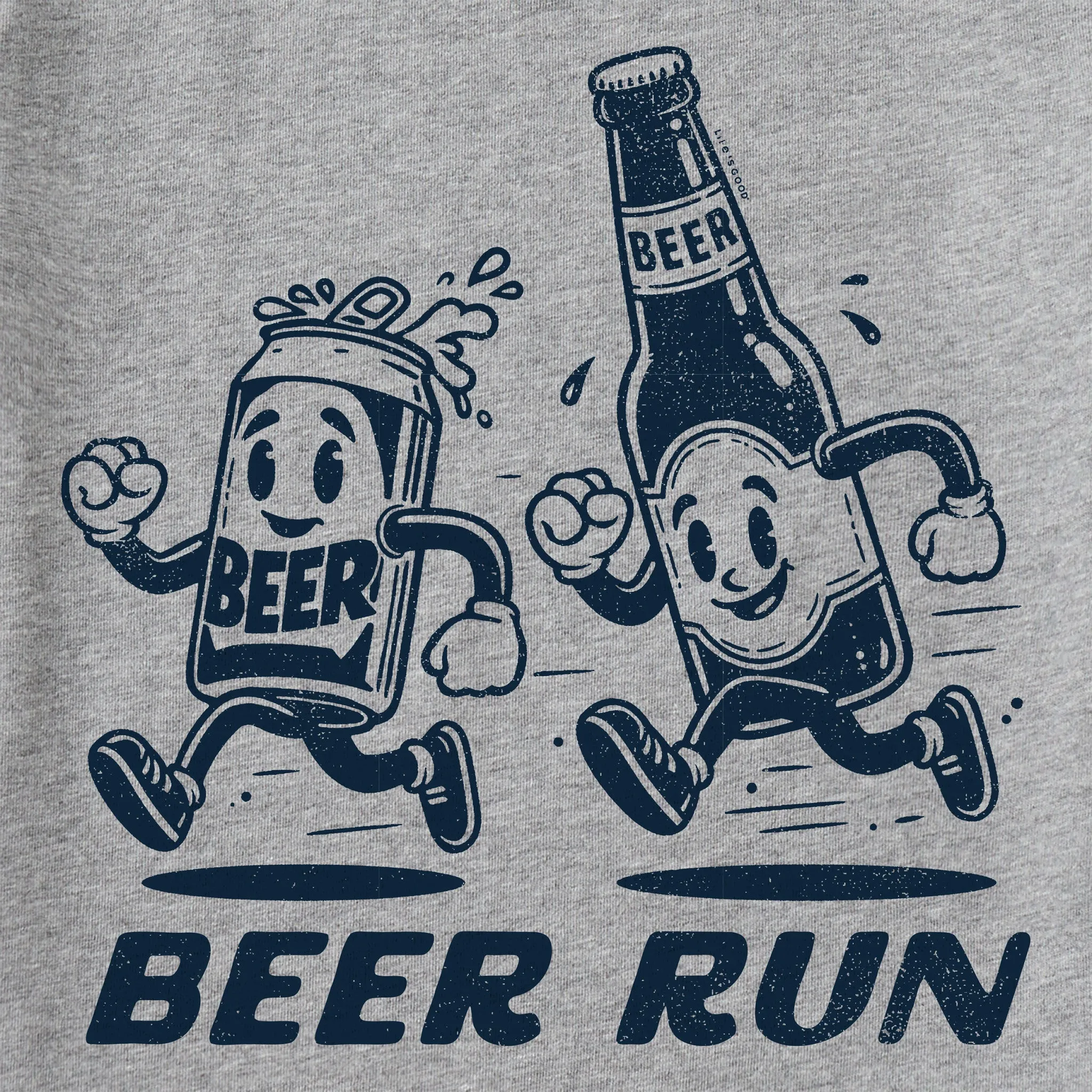 Women's Beer Run Short Sleeve Tee Life is Good