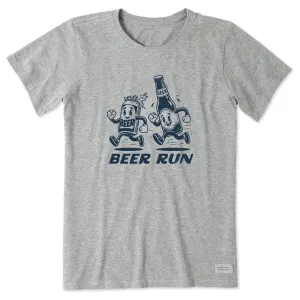 Women's Beer Run Short Sleeve Tee Life is Good