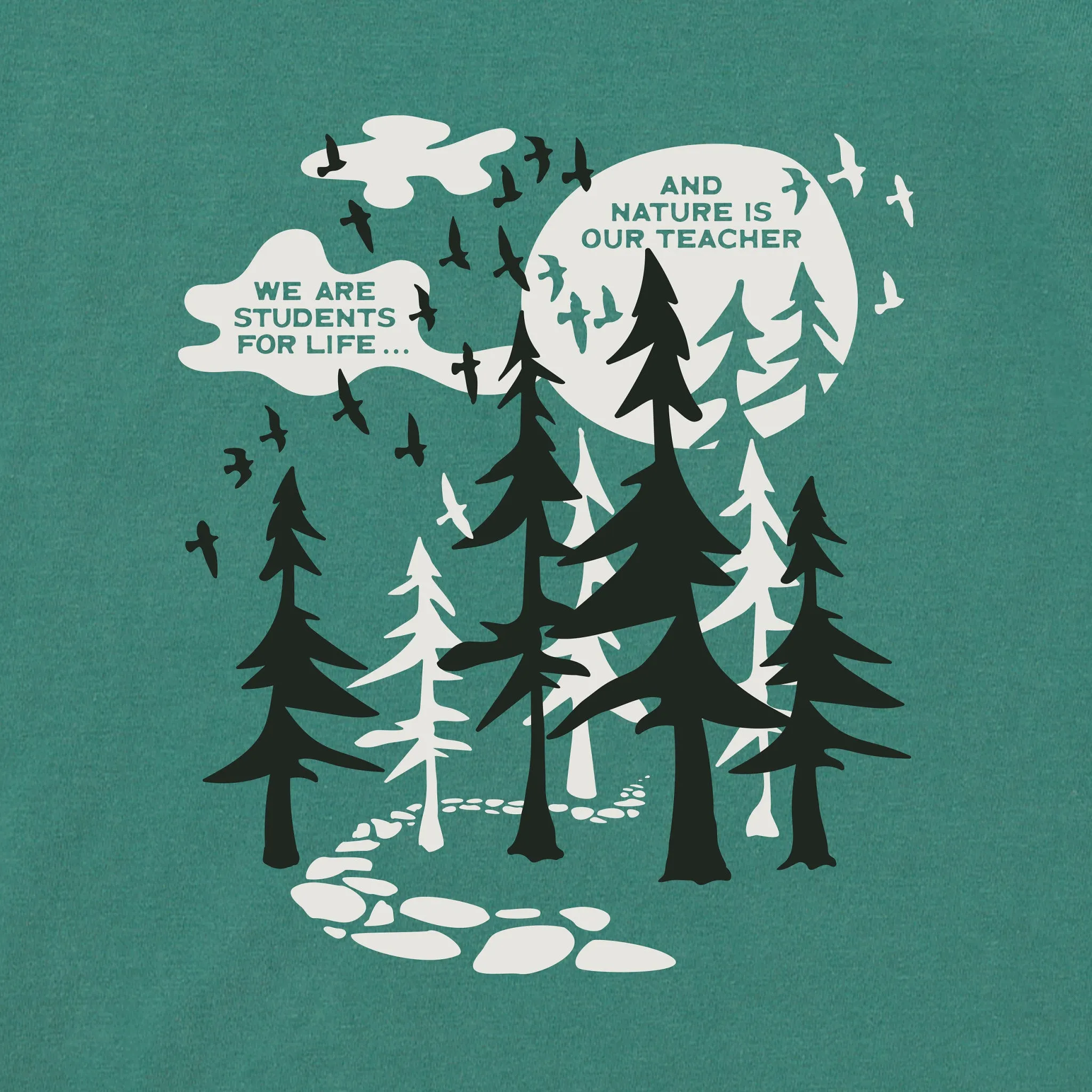 Women's Bert' Woodsy Medley Short Sleeve Crusher Tee Life is Good