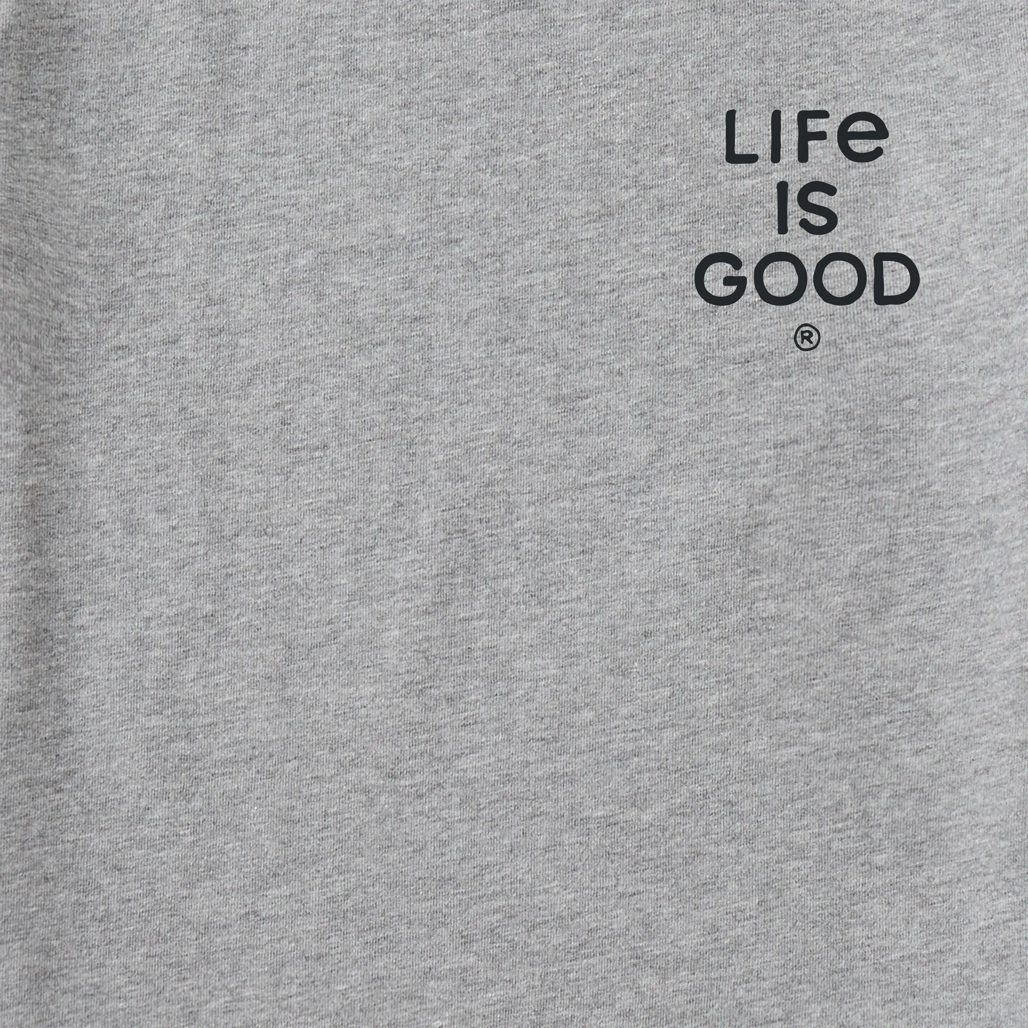 Women's Bert's Cat Medley Short Sleeve Crusher Tee Life is Good
